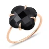 BAGUE VICTORIA ONYX OR ROSE