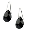 BOUCLES D'OREILLES ALMA OR BLANC ET ONYX