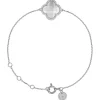 BRACELET VICTORIA DIAMANTS NACRE BLANCHE + DIAMANTS OR BLANC