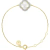 BRACELET VICTORIA DIAMANTS OPALE ETHIOPIENNE + DIAMANTS OR JAUNE